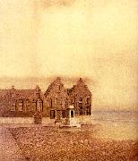 Fernand Khnopff The Abandoned Town oil painting
